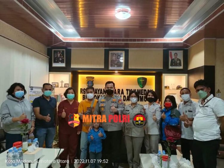 Al Faqih bocah berumur 4 tahun ini sangat gembira kembali ke ayahnya dan dapat pulang ke kampung halamannya di Tanah Karo