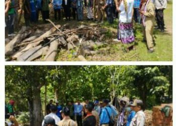 Kegiatan hari kedua Rombongan RAEOA melaksanakan kegiatan Kunjungan Kerja ke Kabupaten Timor Tengah Utara (TTU) dalam rangka Kegiatan Perbatasan