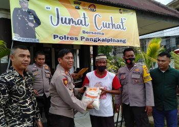 Program Jumat Curhat bersama masyarakat menjadi agenda rutin Polsek Bukit Intan