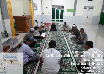 Kasat Samapta Polres Dairi AKP Tugono, SH melaksanakan kegiatan Sholat Subuh Keliling guna dalam mendengarkan curhat dari masyarakat tentang harkamtibmas