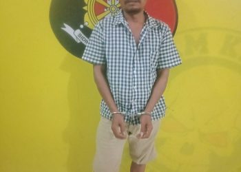 SN, (51) warga Blok 3, Dusun I Desa Sialang Taji, Kecamatan Kualuh Selatan, Kabupaten Labuhanbatu Utara diduga pelaku tindak pidana judi