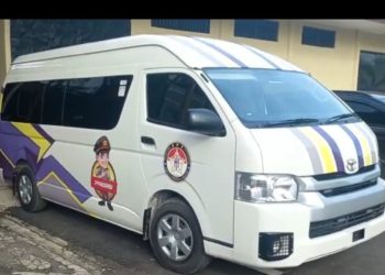 Fasilitas kendaraan roda empat Biro SDM Polda Sumsel