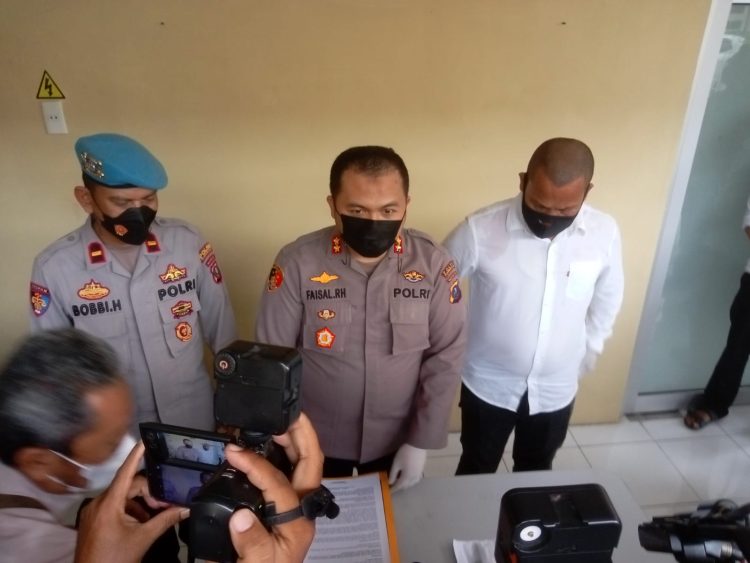 Konferensi Pers Polres Pelabuhan Belawan