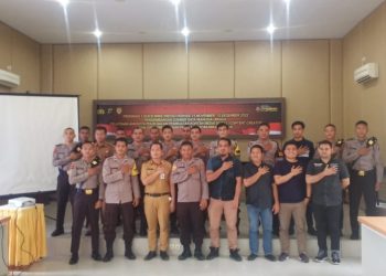 Polres Bangka Barat menggelar pelatihan peningkatan kemampuan dalam pembuatan konten media sosial ( Content Creator Copy Writing ) komunikasi Publik