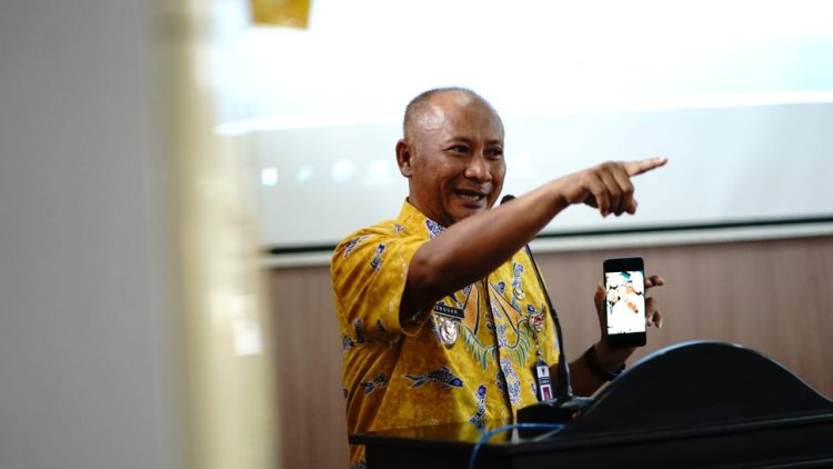 Pj Bupati Pati Henggar Budi Anggoro memberikan motivasi dan pengarahan pada Kelompok Sadar Wisata (Pokdarwis) Kabupaten Pati