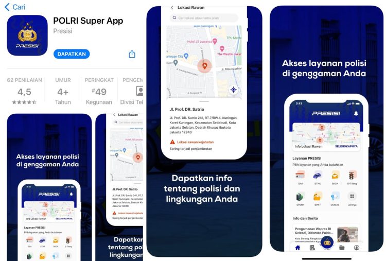 Aplikasi Polri Super App
