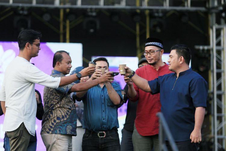 Disbudpar Aceh menggelar event Journey Coffee di Taman Sulthanah Safiatuddin, Banda Aceh