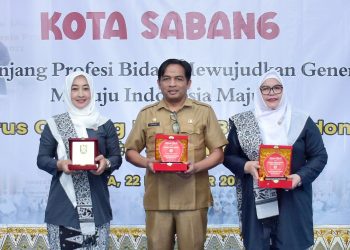 Rapat Kerja Ikatan Bidan Indonesia Cabang Kota Sabang, yang berlangsung di Mata Ie Resort Sabang