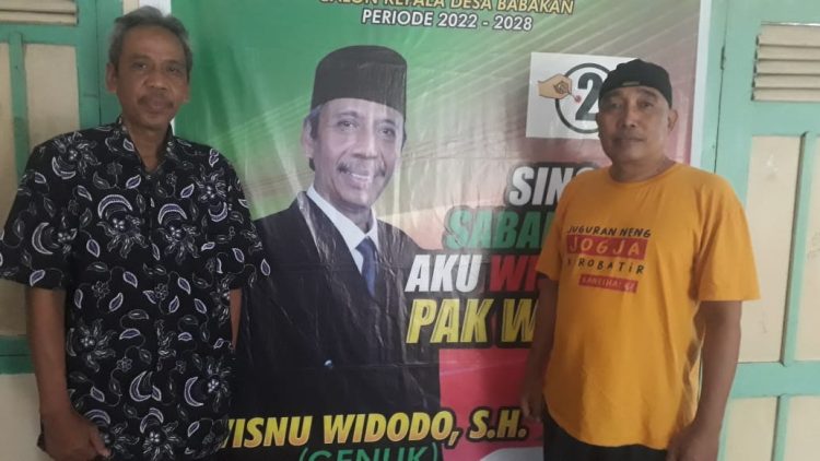 Pemilihan Kepala Desa Babakan kecamatan Kalimanah pada hari minggu 20 November 2022