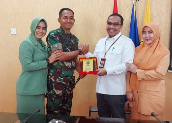 Keluarga besar Kodim 0103 Aceh Utara berkunjung ke Kantor Politeknik Negeri Lhokseumawe
