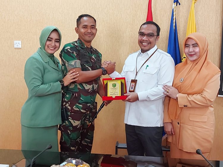 Keluarga besar Kodim 0103 Aceh Utara berkunjung ke Kantor Politeknik Negeri Lhokseumawe