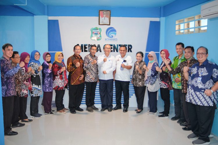 Kedatangan rombongan Pemkab Sleman disambut dr Susanti diwakili Asisten Administrasi Umum Setdako Pematang Siantar Drs Pardamean Silaen MSi