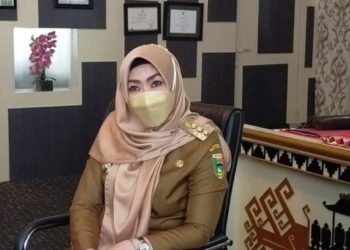 Bupati Tanggamus Ibu Hj Dewi Handajani, SE, MM