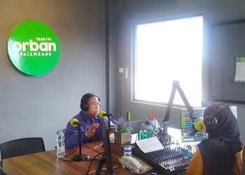 Talkshow Antisipasi Penyalahgunaan Narkoba di kalangan Remaja Bertempat di Radio Orban 90.00 FM Palembang