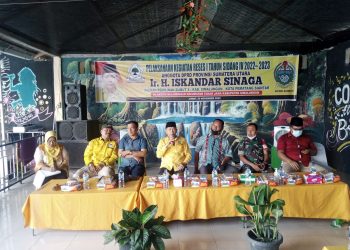 Pelaksanaan Kegiatan reses I Tahun Sidang IV 2022 - 2023 Anggota DPRD Provinsi Sumatera Utara Ir. H. ISkandar Sinaga Daerah pemilihan X Kab. Simalungun, Kota Pematang Siantar
