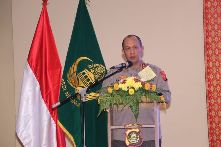 Syukuran HUT KORPRI KE 51 tahun 2022 diAuditorium lantai 7 Gedung Utama Presisi Mapolda Sumsel Selasa (29/11/2022)