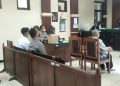 Polsek Purwokerto Selatan melaksanakan sidang tindak pidana ringan terhadap penjual miras tanpa izin di kantor Pengadilan Negeri Purwokerto
