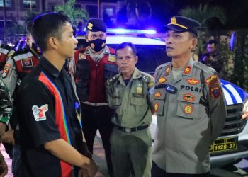 Kasat Binmas Polres Labuhanbatu AKP A. Rahman Manurung, SH Pimpin Kegiatan Patroli Skala Besar