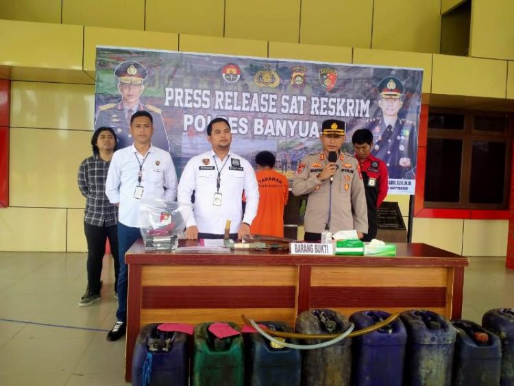 Konferensi Pers Polres Banyuasin