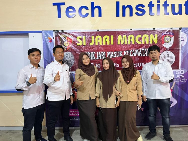 Tim inafis sat reskrim polres OKI telah melaksanakan kegiatan Inovasi SIJARI MACAN (SIDIK JARI MASUK KECAMATAN)