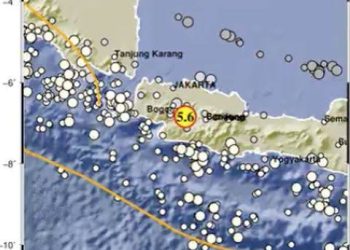 Titik Lokasi Gempa Cianjur Jawa Barat