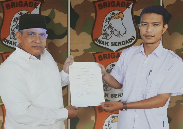 DPD Brigade Anak Serdadu (BAS) Aceh mengesahkan Sulthan Alfaraby sebagai Ketua Dewan Pimpinan Cabang (DPC) BAS Kota Banda Aceh