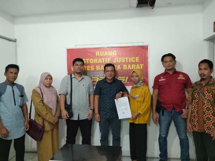 Polsek Simpang Teritip menyelesaikan penanganan kasus Laka kerja karyawan BPL yang ditemukan meninggal dunia di perkebunan sawit BPL