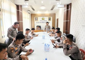 Giat Asistensi Bidang Kehumasan Selasa di Mapolres Muratara 6 Desember 2022