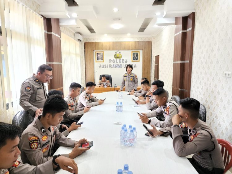 Giat Asistensi Bidang Kehumasan Selasa di Mapolres Muratara 6 Desember 2022