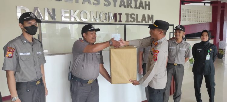 Sat Binmas Polres Aceh Barat lakukan pembinaan dan pengecekan satuan pengamanan (Satpam)
