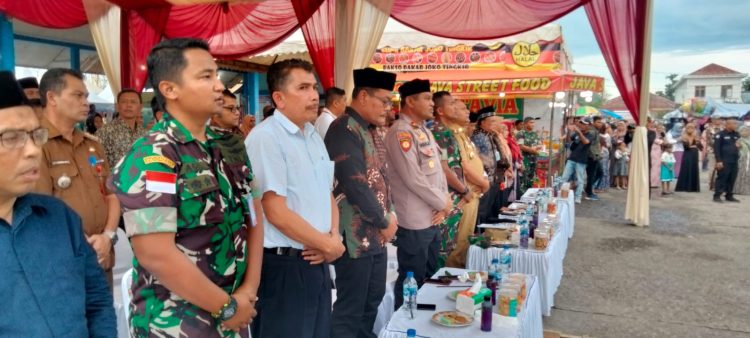 Kapolsek Banda Sakti, Iptu Faisal, SH menghadiri acara pembukaan Lhokseumawe Culinary Fiesta di komplek Terminal Tipe A Mon Geudong