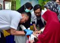 Pantau Langsung Pelaksanaan Imunisasi Polio di Sabang, Ini Pesan Reza Fahlevi