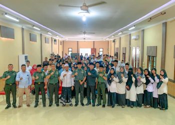 Komando Distrik Militer 0103/Aut menggelar perlombaan Azan, Kultum, Nasyit, Hafal Quran, Tari Saman, Mewarnai, Panahan dan Baca Puisi dalam rangka HUT Kodam IM, Kodim 0103/Aut dan Memperingati Tsunami