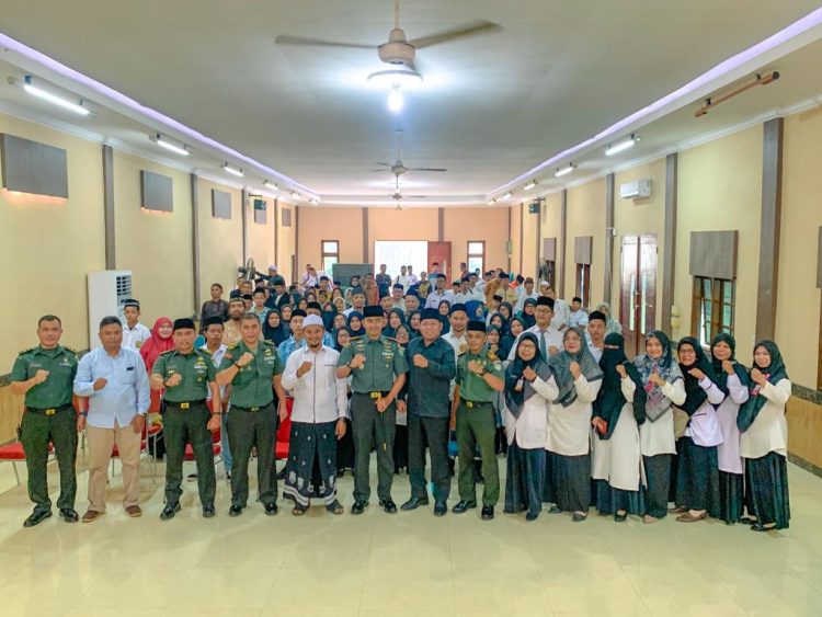 Komando Distrik Militer 0103/Aut menggelar perlombaan Azan, Kultum, Nasyit, Hafal Quran, Tari Saman, Mewarnai, Panahan dan Baca Puisi dalam rangka HUT Kodam IM, Kodim 0103/Aut dan Memperingati Tsunami