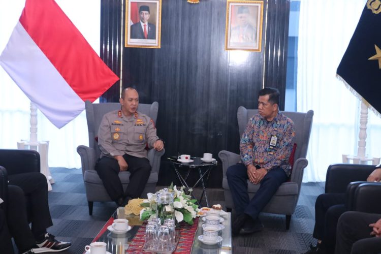 Kunjungan audiensi Kepala Balai Besar Pelaksanaan Jalan Nasional Kementerian PUPR Provinsi Sumsel