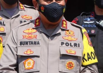 Kepala Kepolisian Daerah Jawa Barat Inspektur Jenderal Polisi Suntana
