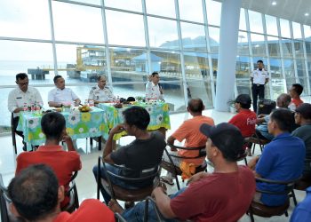Pertemuan dengan porter/Persatuan Buruh Terminal (PBT) Pelabuhan Balohan Sabang