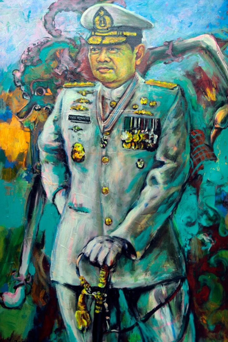 Lukisan Laksamana TNI Yudo Margono
