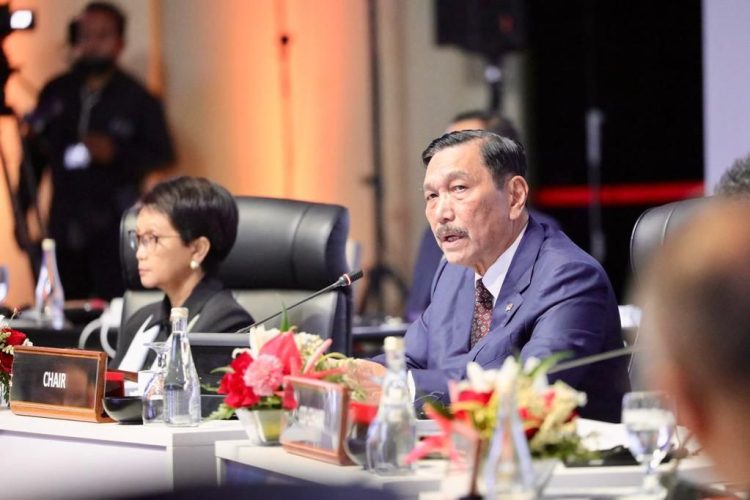 Menteri Koordinator Bidang Kemaritiman dan Investasi Luhut B. Pandjaitan