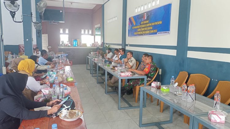 Musyawarah FGD pembangunan Pertanian di Gampong dan penetapan jadwal Tanam serentak dalam kecamatan Suka makmue tahun 2023