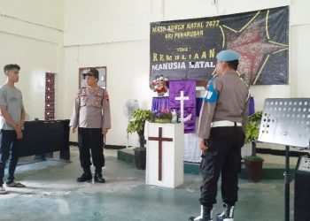 Polsek Kaligondang Polres Purbalingga mulai meningkatkan patroli dengan sasaran gereja di wilayah Kecamatan Kaligondang