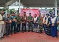Lembaga Blood for life foundation BFLF bersama PMI Aceh Utara adakan donor di Lapangan Hiraq Kota Lhokseumawe