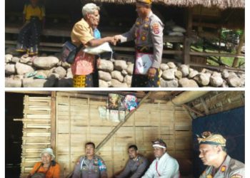 Polsek Aesesa, Polres Nagekeo melaksanakan salah satu kegiatan yaitu, Sambang Desa dan Penyaluran Beras dari Yayasan Budha Tzu Chi di Kampung Adat Suku Kawa, Desa Labolewa, Kecamatan Aesesa