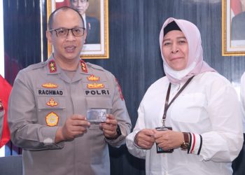 Kapolda Sumsel, Irjen Pol A Rachmad Wibowo SIK menerima audensi pimpinan BNI Wilayah 03 (PW 03), Hermita