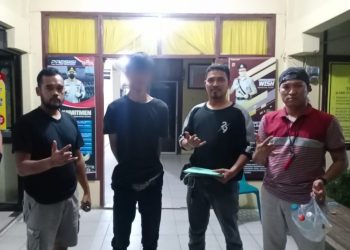 Unit Reskrim Polsek Langsa Barat mengamankan seorang pria Curi Sepmor, Emas, hingga Gasak ATM Orangtua Angkat