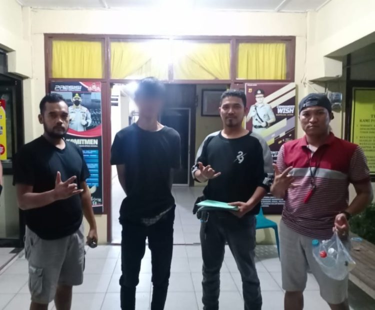 Unit Reskrim Polsek Langsa Barat mengamankan seorang pria Curi Sepmor, Emas, hingga Gasak ATM Orangtua Angkat