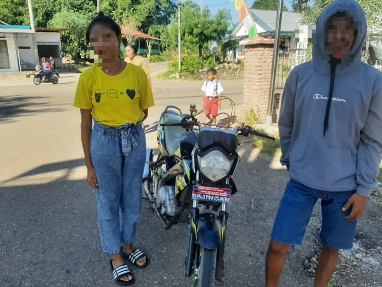 Layanan Penjagaan dan Pengaturan (Gatur) Lalu Lintas Sat Lantas Polres TTU