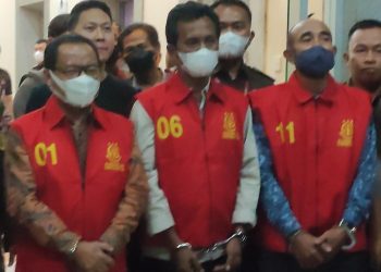 Jaksa Penyidik Bidang Pidana Khusus (Pidsus) Kejati Sumsel menetapkan tiga orang tersangka atas dugaan korupsi Program Selamatkan Rawa Sejahterakan Petani (SERASI)