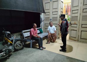 Kegiatan Patroli malam hari oleh jajaran Polres Aceh Barat