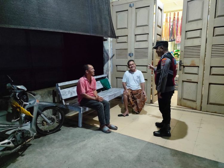 Kegiatan Patroli malam hari oleh jajaran Polres Aceh Barat